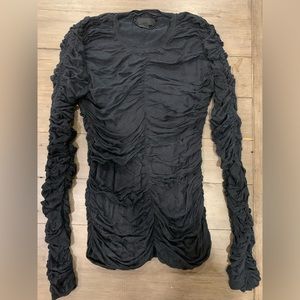 Burberry Women’s Ruched Sweater Size XS